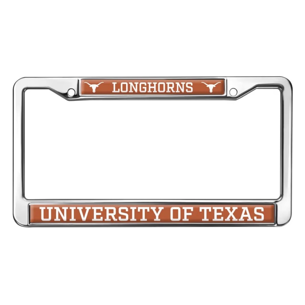 University of Texas Longhorns Metal License Plate Frame